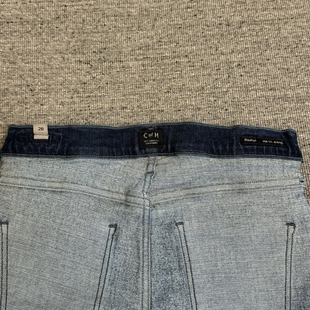 Citizens Of Humanity Rocket Women's Ankle Mid Rise Skinny Dark Denim Size 28 - Picture 13 of 15